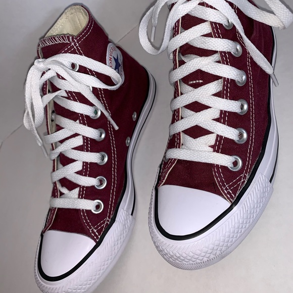 Converse Shoes - Maroon Converse high tops Size Women’s 5
